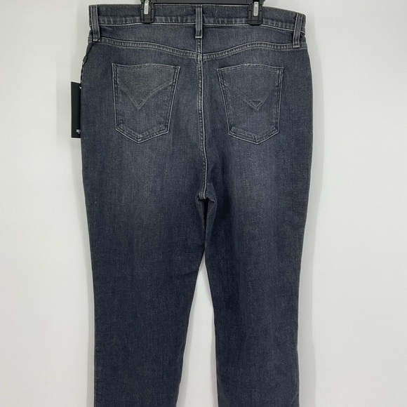 Hudson Jeans Holly High Rise Straight in Washed Black Size 33 NWT - Picture 7 of 10